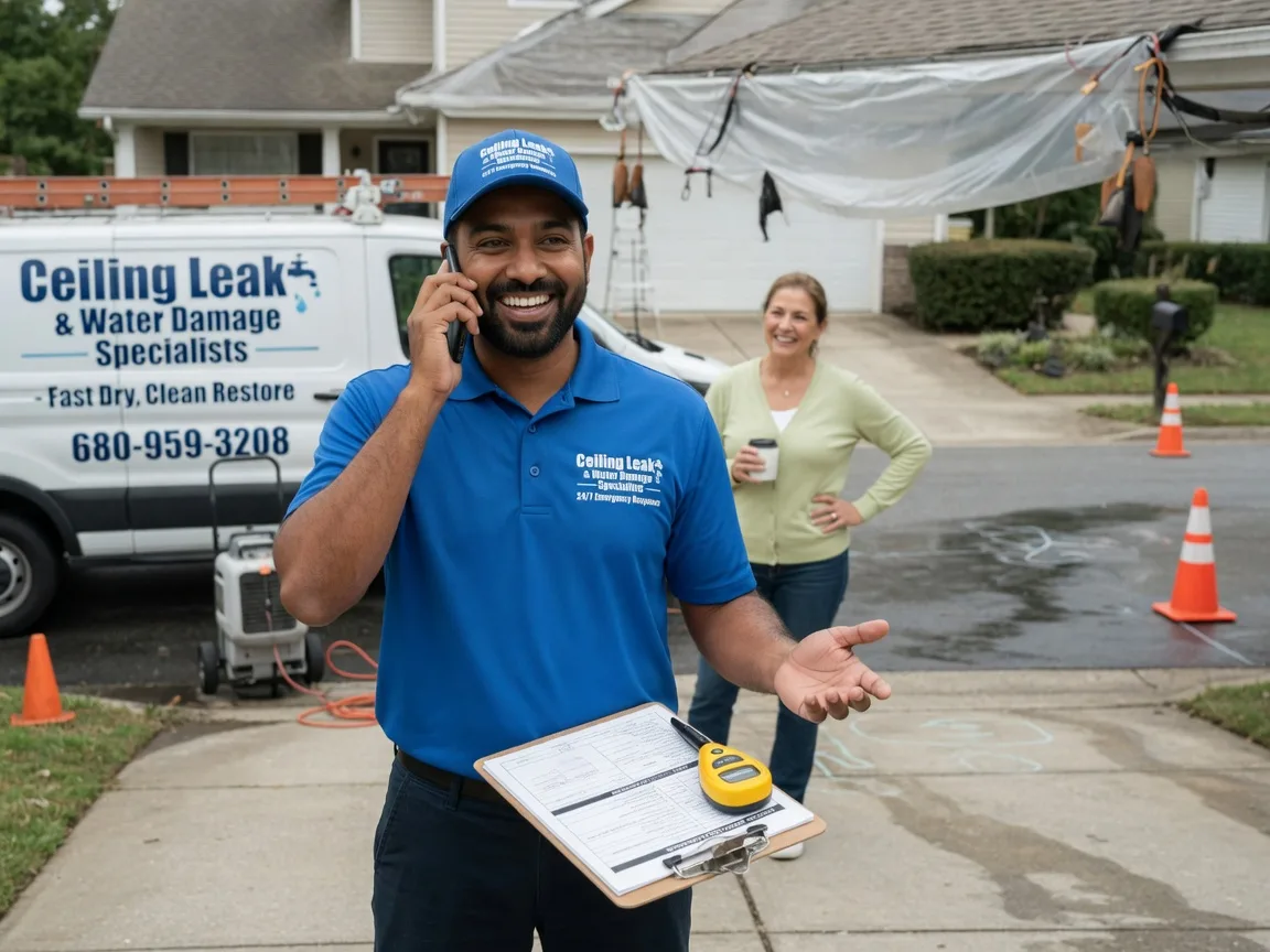 Ceiling Leak Cleanup Saint Petersburg, PA FAQs